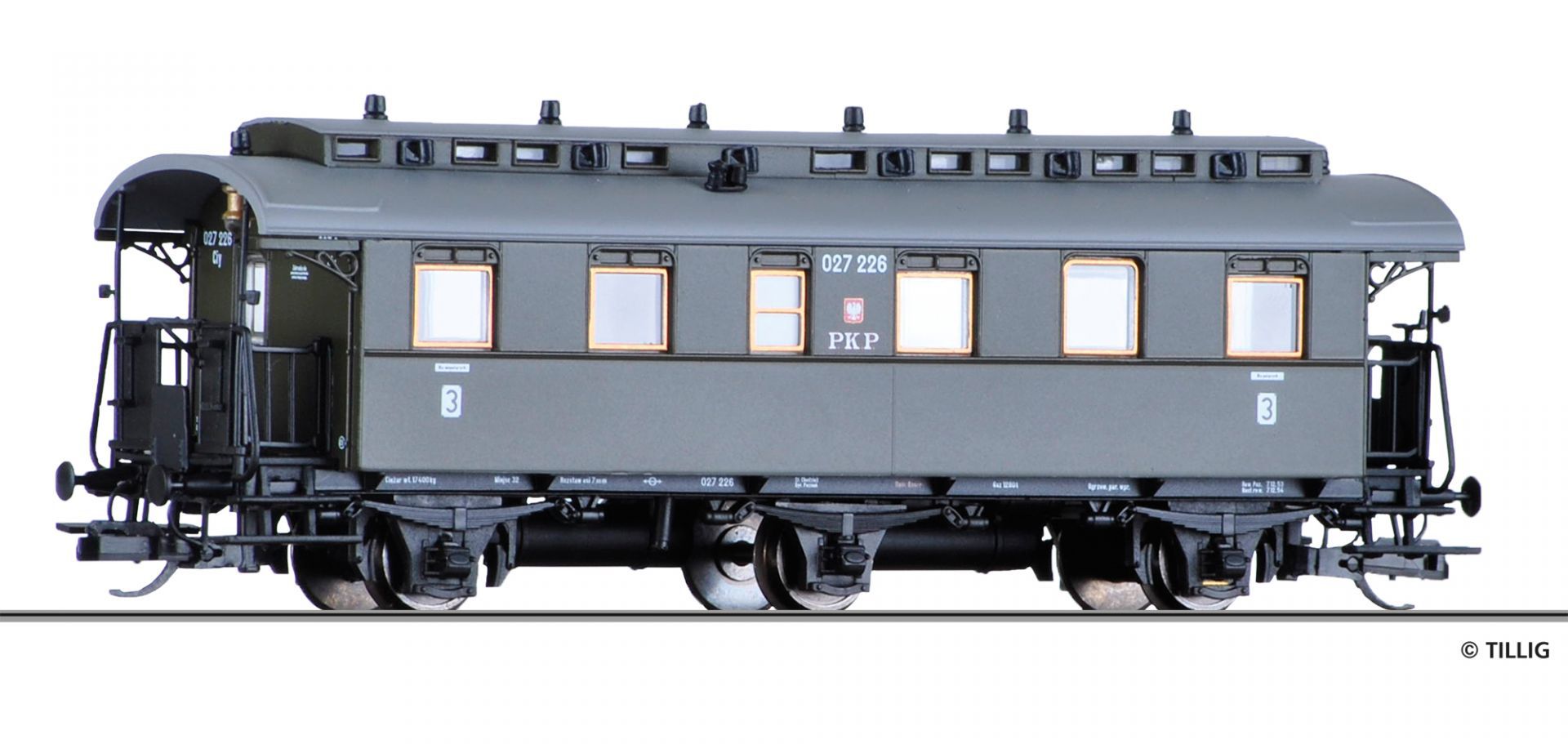 TILLIG 16047 Reisezugwagen PKP World Of Trains Modelleisenbahn Shop