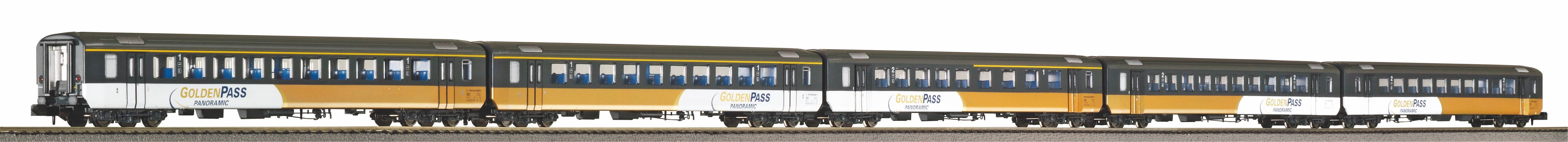 Piko N Er Set Personenwagen Ew I Golden Pass Bls V Privatbahn