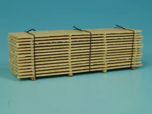 Bretter-Stapel, 54x16x16 mm