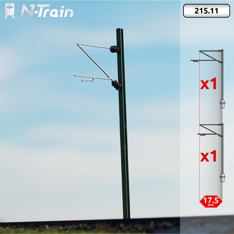 N Train Db H Profilmasten Mit Re Ausleger S St World