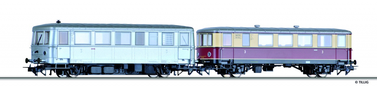 TILLIG 70020 Triebwagen Mit Beiwagen DRG World Of Trains