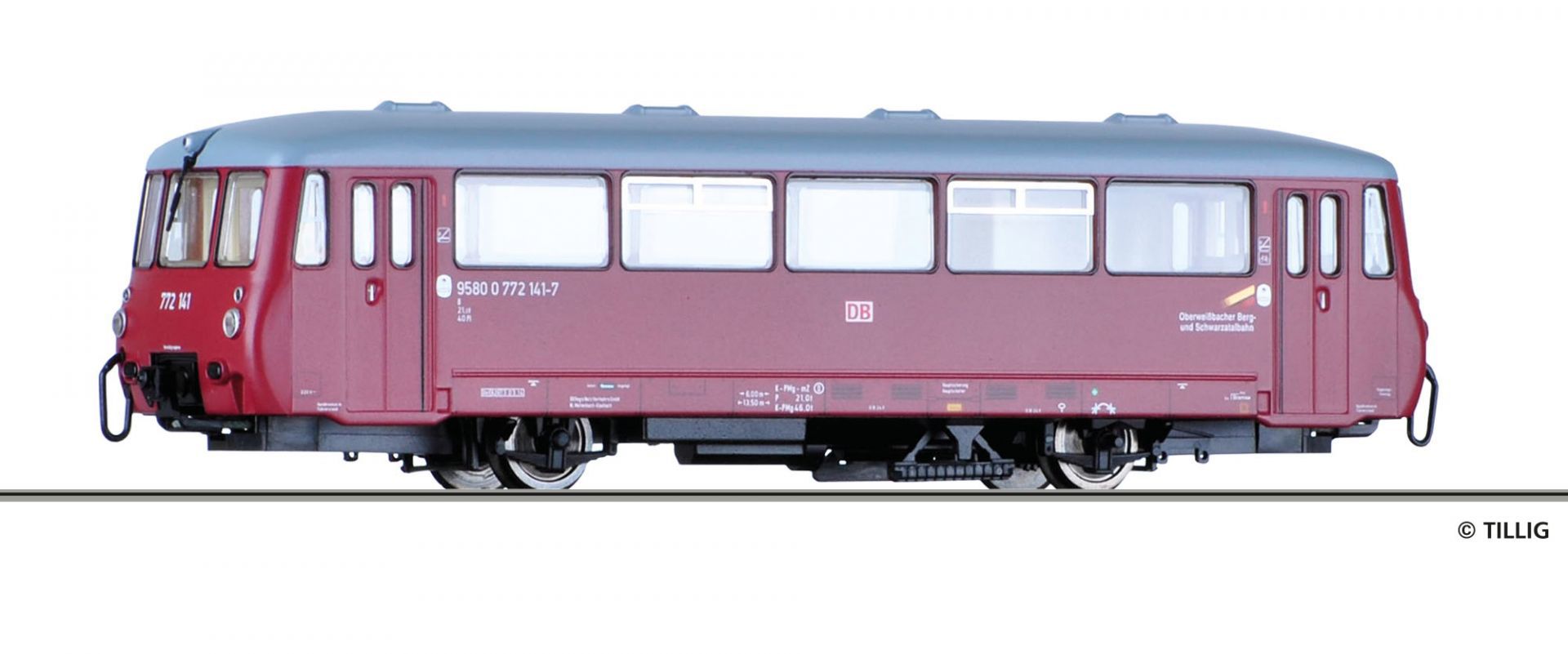 Tillig Triebwagen Db Ag World Of Trains Modelleisenbahn Shop