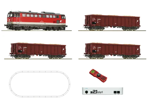 Digital z21®start Set: Diesellokomotive Rh 2043 mit Rübenzug, ÖBB