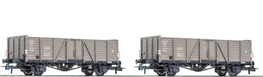 Set: 2-tlg. Offene Güterwagen, CFL