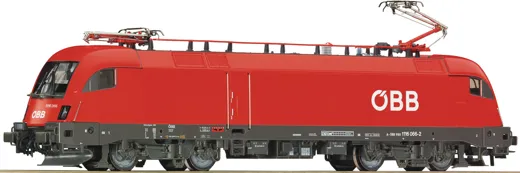 Elektrolokomotive Rh 1116 der ÖBB + Video- Kamera.