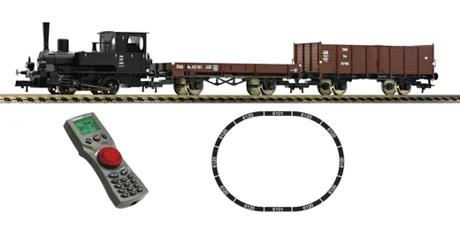 Digitales Startset mit Dampflokomotive Rh 788 und einem Güterzug, ÖBB