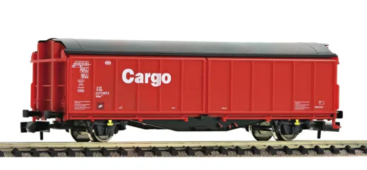 Schiebewandwagen Bauart Hbillns der DB Cargo, eingestellt bei der SBB