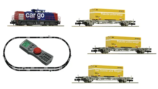Digitales Startset „Güterzug mit Diesellokomotive“, SBB Cargo