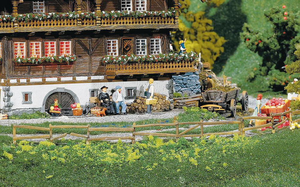 Faller 180406 4 Garten Und Feldzaune 2360 Mm World Of Trains