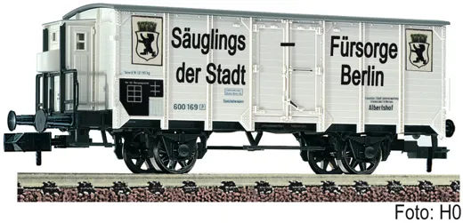 Gedeckter Güterwagen "Säuglings-Fürsorge der Stadt Berlin", K.P.E.V.