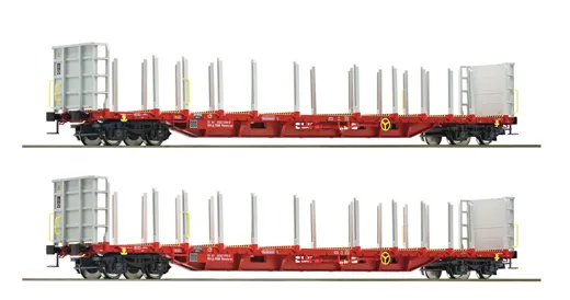 Set 2-tlg. Rungenwagen, RCA, ÖBB