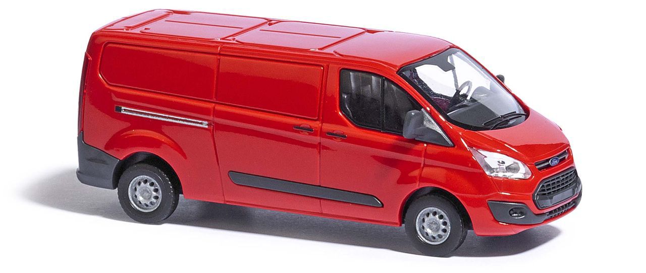 Busch 52400 Ford Transit Custom Kastenwagen, Rot - World ...