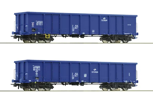 2-tlg. Set: Offene Güterwagen, PKP Cargo