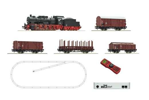 z21 start Digitalset: Dampflokomotive BR 57 mit Güterzug, DB