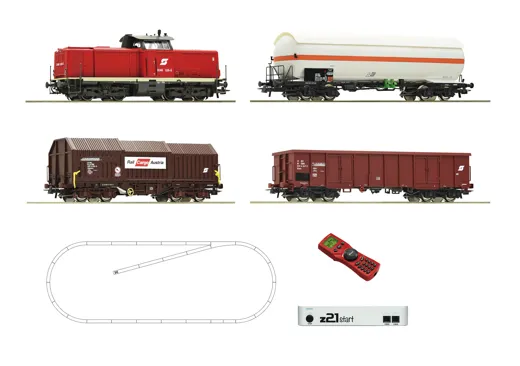 z21 start Digitalset: Diesellokomotive Rh 2048 mit Güterzug, ÖBB