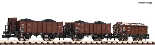 3-tlg. Set: Güterwagen, ÖBB