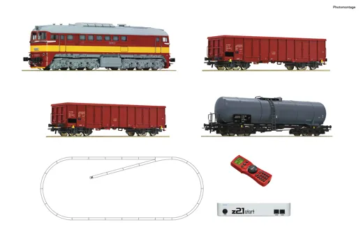 z21 start Digitalset: Diesellokomotive Rh T679.1 mit Güterzug, CSD