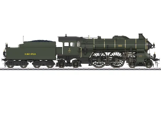 Dampflokomotive Baureihe S 2/6, K.Bay.Sts.B.