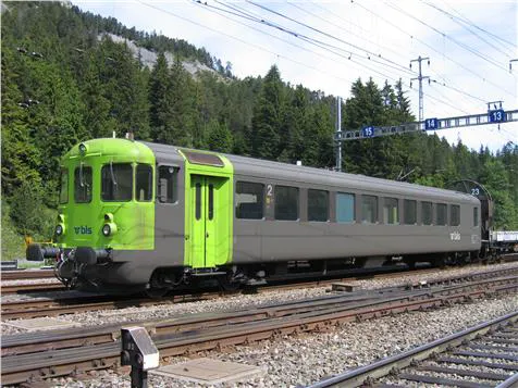 BLS Steuerwagen Bt 947 grau/grün, Ep.VI