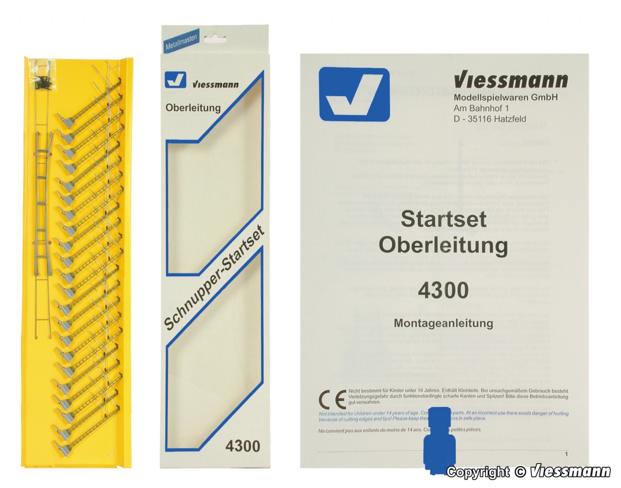 Viessmann 04300 4300 N Startset Oberleitung - World of Trains