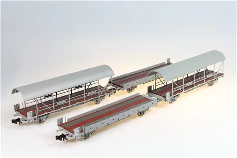 Liliput L260122 BLS Auffahrwagen Autoverladewagen 4 Stk World Of Trains Modelleisenbahn Shop