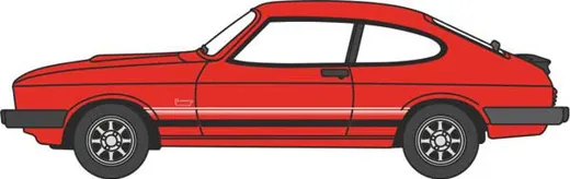 Ford Capri MK III red