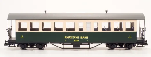 RhB Personenwagen B 2250 grün/beige