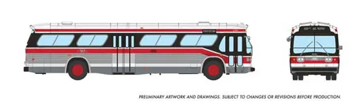Deluxe Bus TTC CLRV 8585