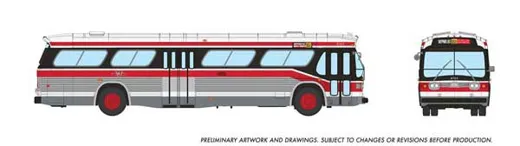 Deluxe Bus TTC CLRV 8765