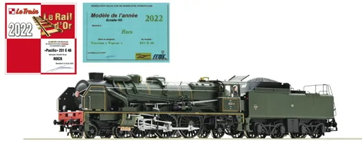Dampflokomotive 231 E 40, SNCF