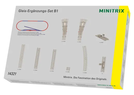 Gleis-Ergänzungs-Set B1