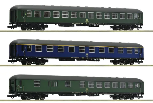 3-tlg. Set 1: D 377 „Hispania-Express“, DB