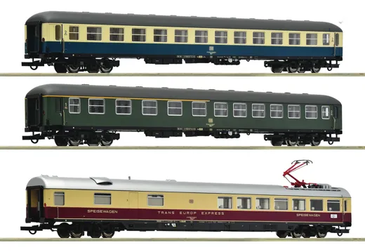 3-tlg. Set 2: D 377 „Hispania-Express“, DB