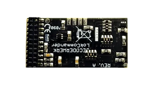 Fahrdecoder 2A mit 8 Ausgängen, SUSI und Lastregelung sowie vielen Effekten, Schnittstelle 21MTC