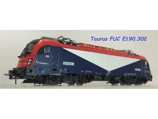 Taurus E190.302 FUC, Ferrovie Udine Cividale, Lackierung Rot/Blau/Weiss, 9183 2190 302-6 I-FUC, Epoche VI,mit Sound