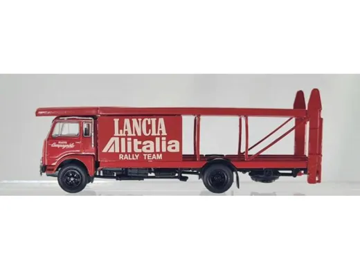 FIAT 642N2 Autotransporter, Lancia Alitalia Rot