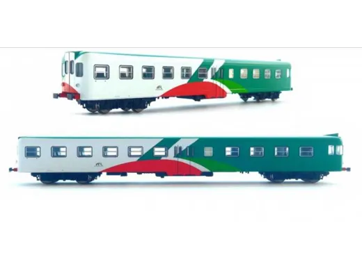 Ln 882.1515 Lackierung FER, ohne Trenitalia-Logo - Beleuchtung + integrierter Funktionsdecoder