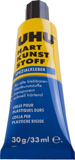 UHU Spezialkleber HART KUNSTSTOFF, 30g in Tube