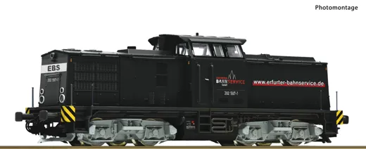 Diesellokomotive 202 597-1, EBS, Privatbahn