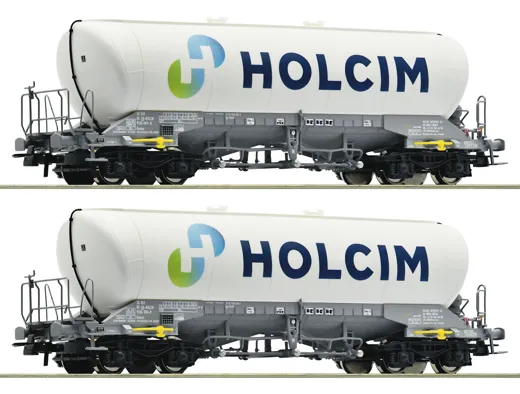 2-tlg. Set: Silowagen, Holcim