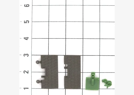 Bleche, Antrieb grün, Schalts