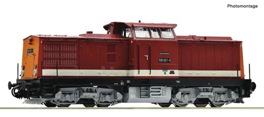 Diesellokomotive 108 001-9, DR