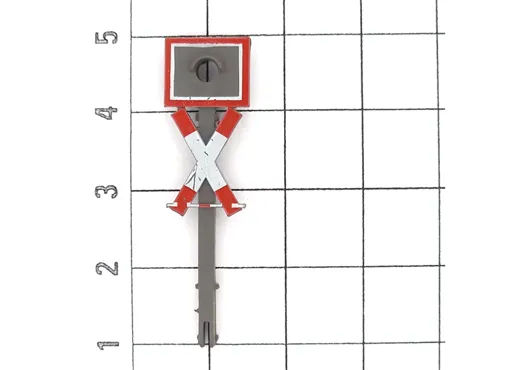 Warnkreuz  2 St