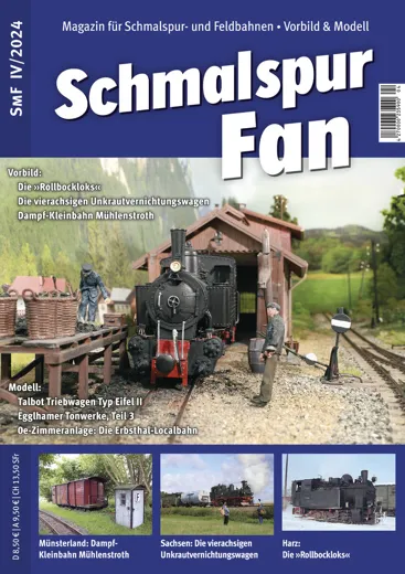 Einzelheft "Schmalspurfan" Ausgabe 4/2024