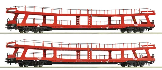 2-tlg. Set: Autotransportwagen, ÖBB