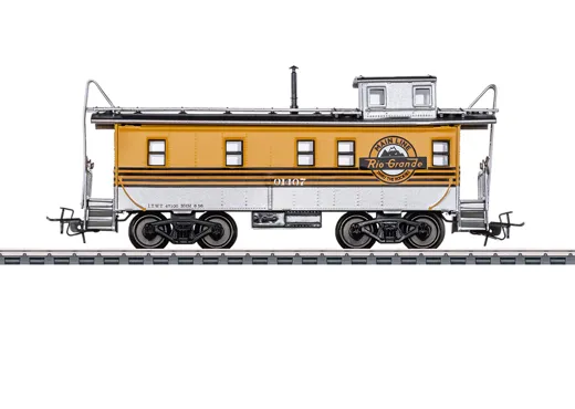 US-Güterzug-Begleitwagen Caboose "Tin Plate"