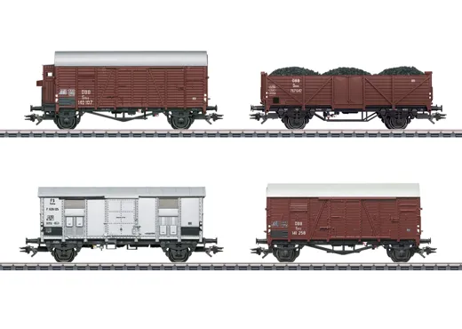 Güterwagen-Set zur Dampflok BR 52, ÖBB