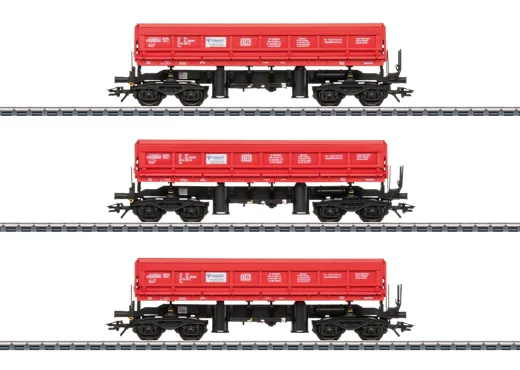 Seitenkippwagen-Set Fas, DB