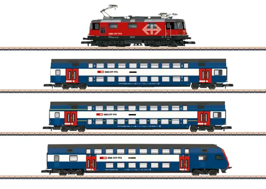 Zugpackung Züricher S-Bahn SBB mit Re 420