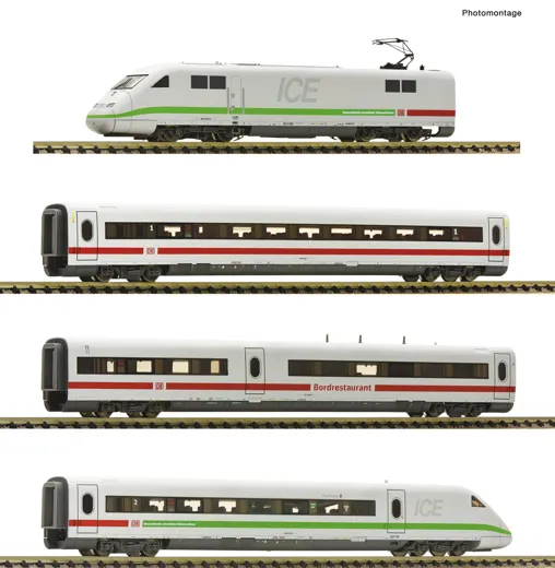 4-tlg. Set: Elektrotriebzug ICE 2 (BR 402), DB AG